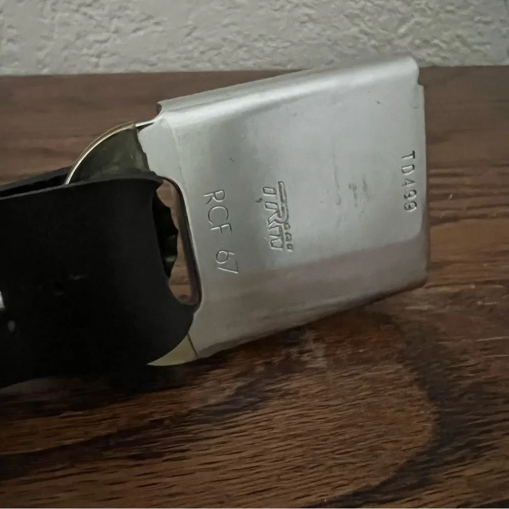 Vintage Pop Top Seatbelt Belt